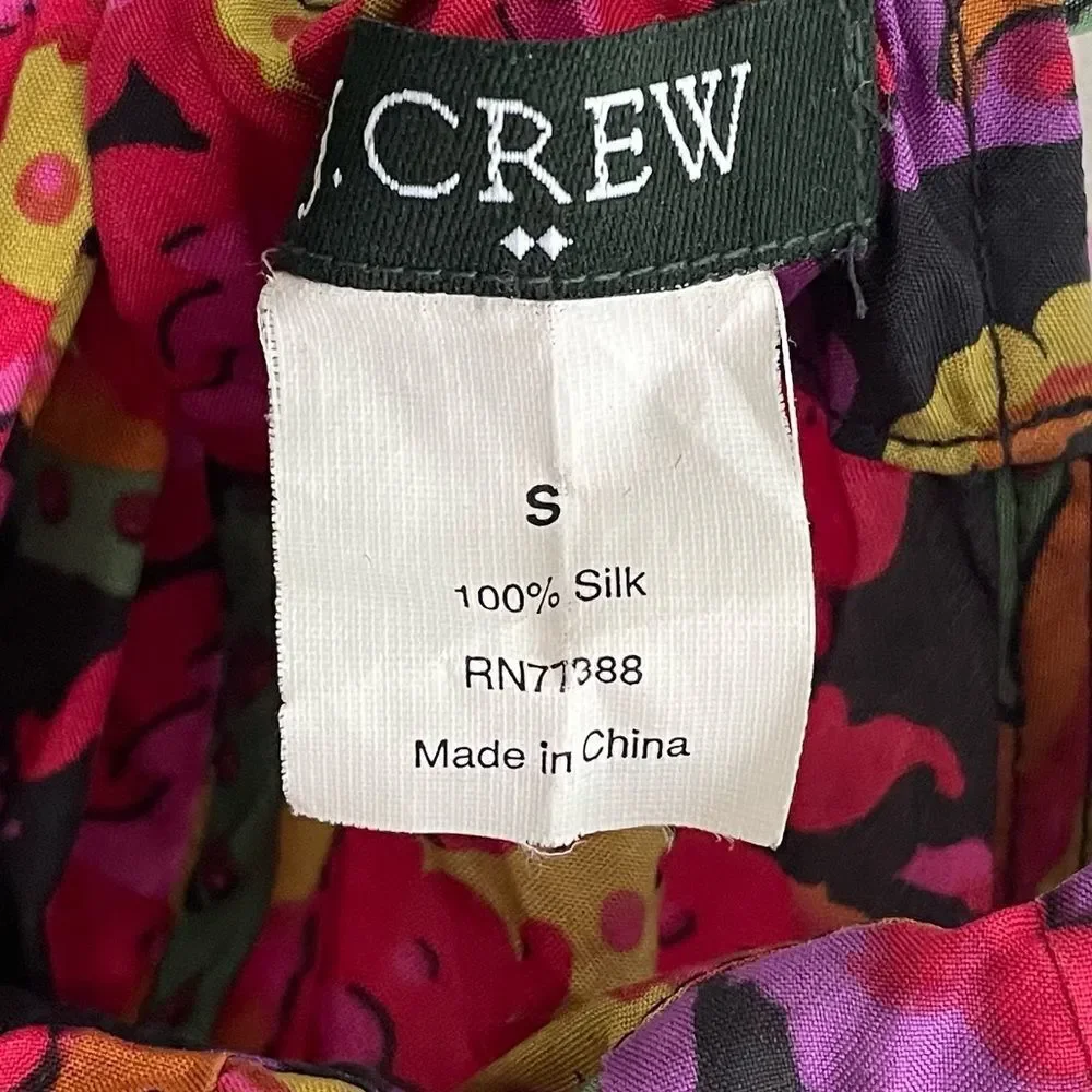 J. Crew crew silk