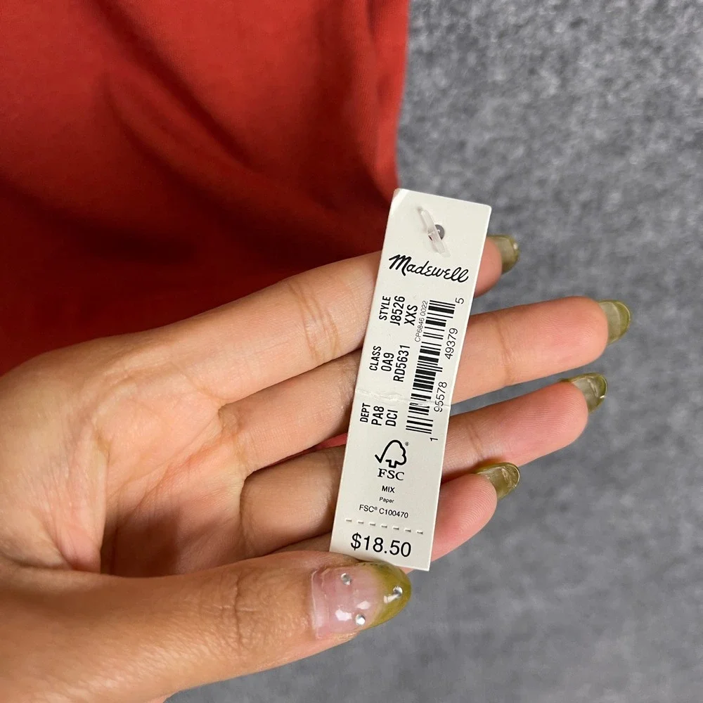 Madewell item comes