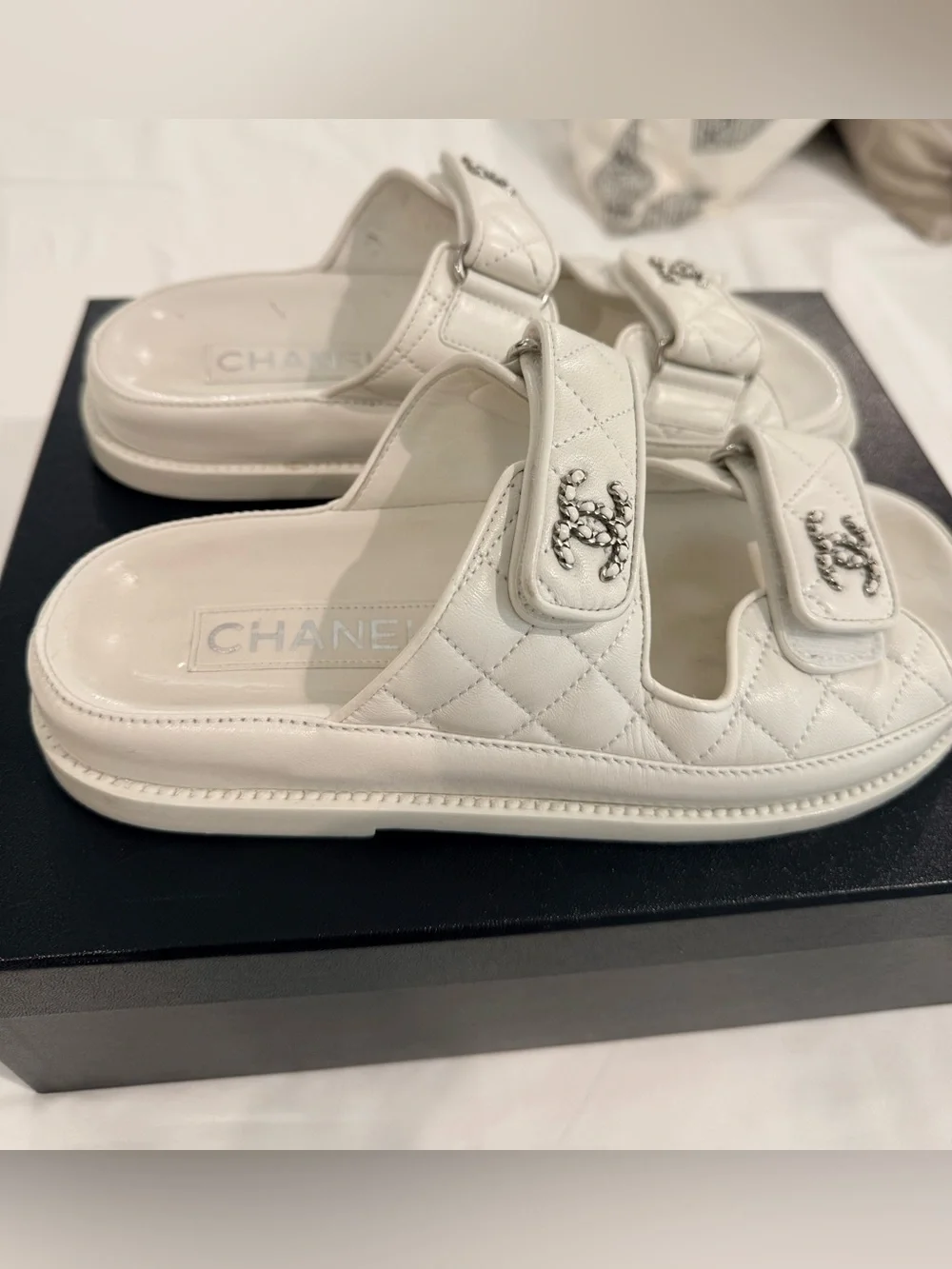 CHANEL dad sandals