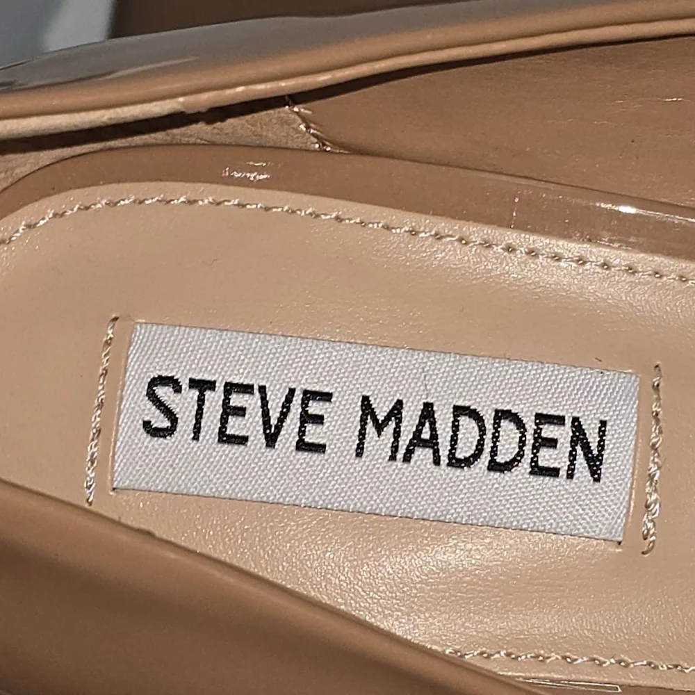 Steve Madden Platforms Women's Ladonna Tan Khaki Wedge Heels Size 9.5