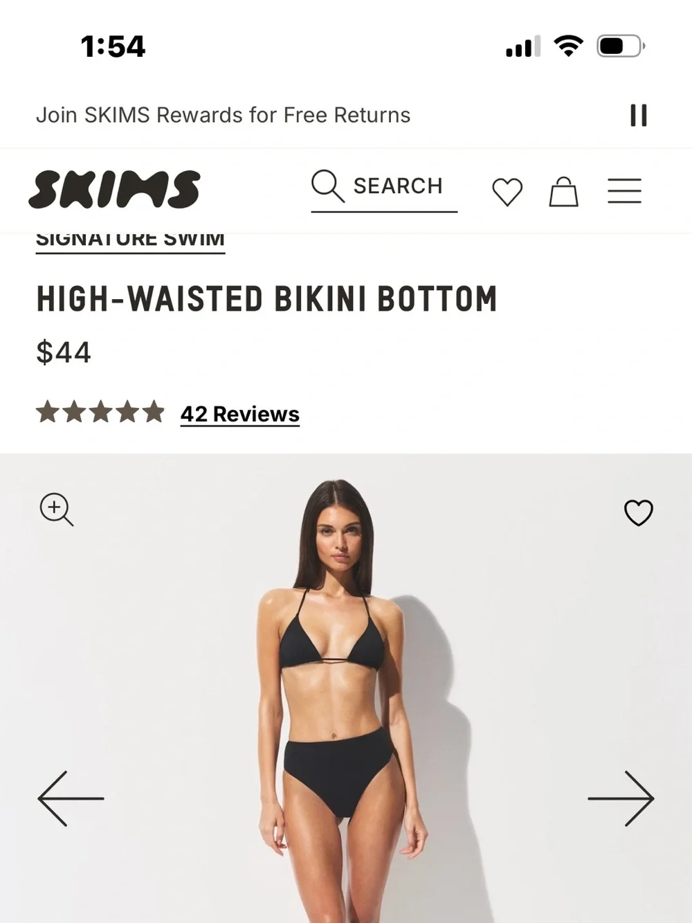 SKIMS bold red