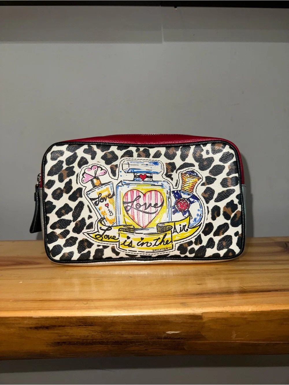 NWOT Brighton Fashionista MUSE Cosmetic Case Crossbody Bag Pouch