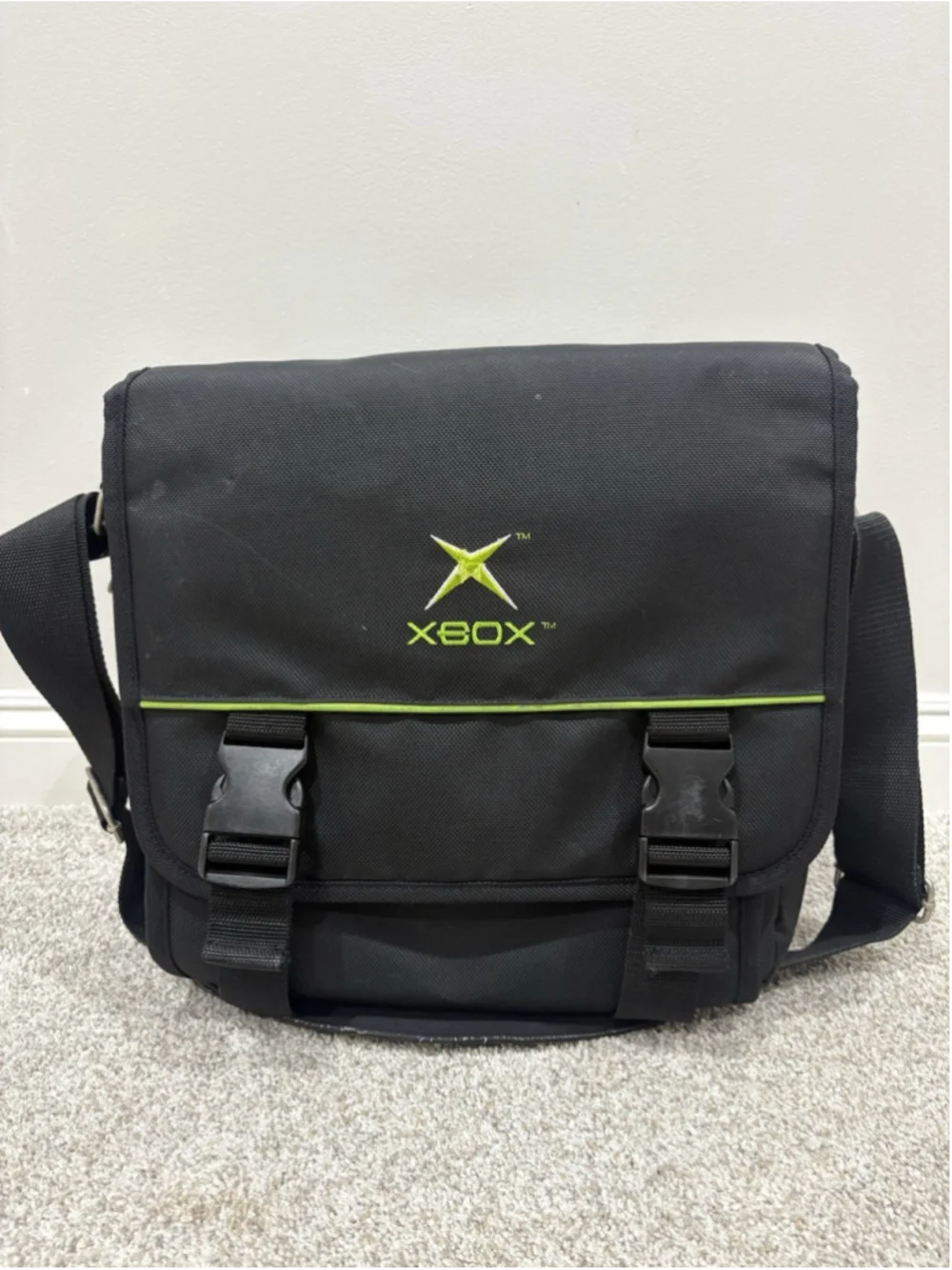 Official Microsoft Original Xbox Console Travel Bag Carrying Case Vintage 2000’s