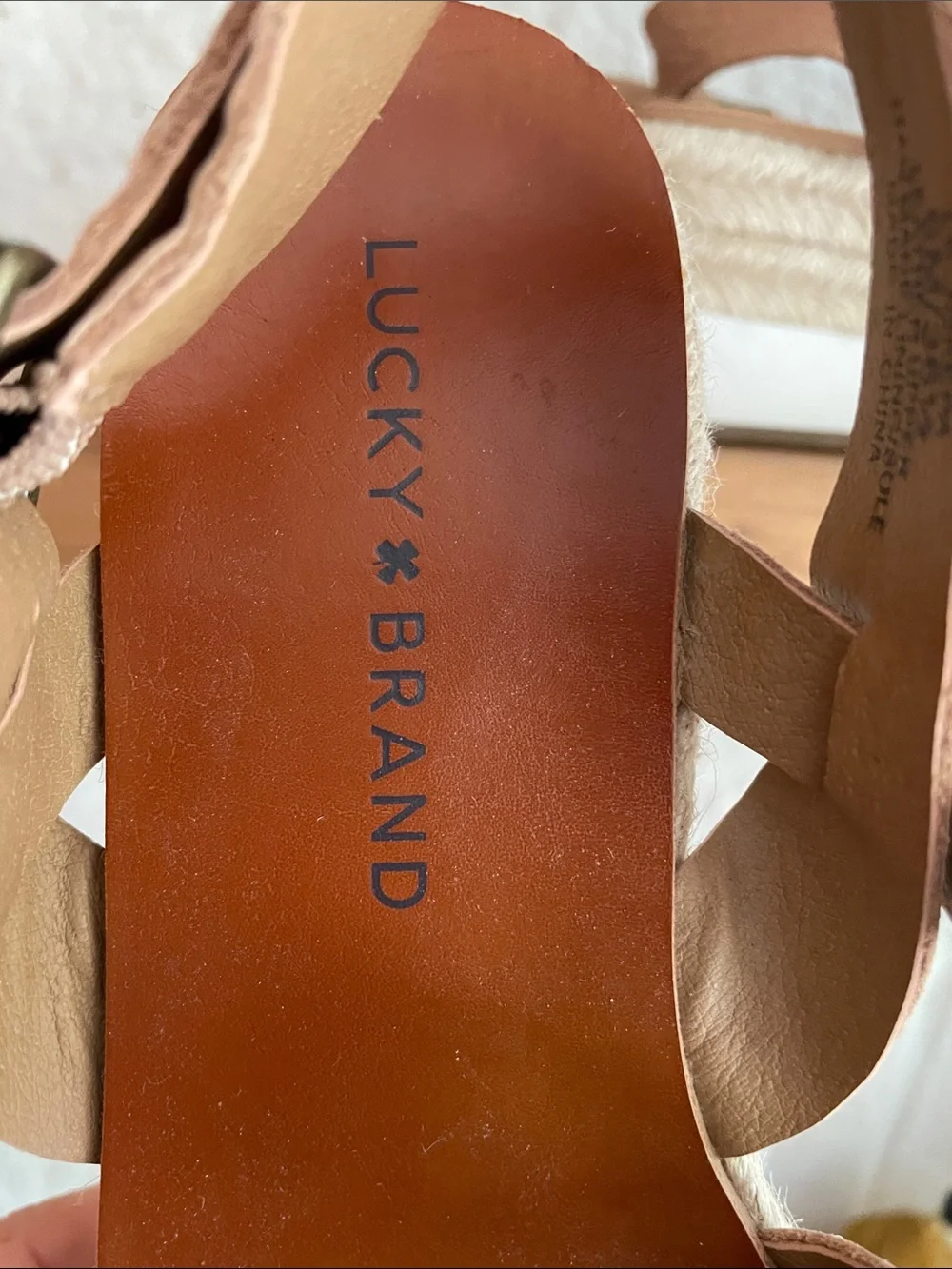 Lucky Brand soft crisscross