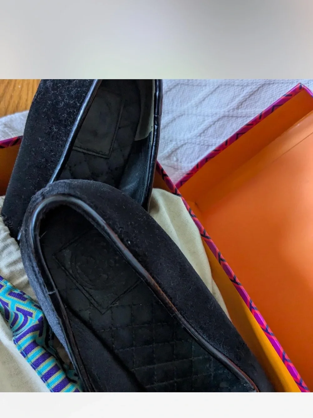 Tory Burch black velvet