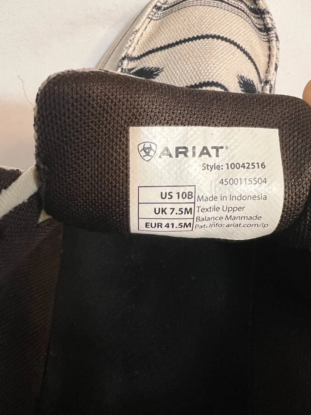 Ariat easy style