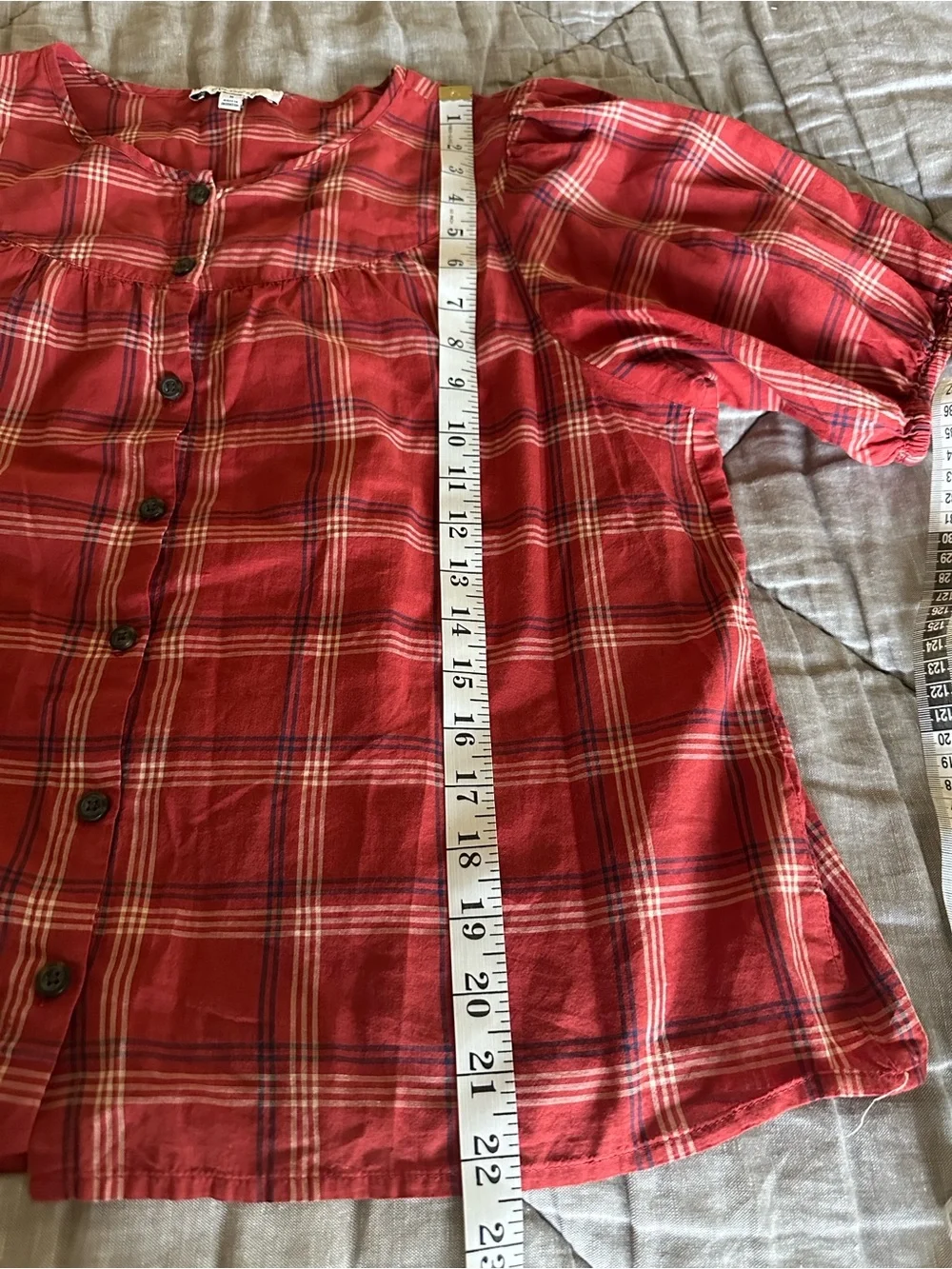 Madewell lightweight red