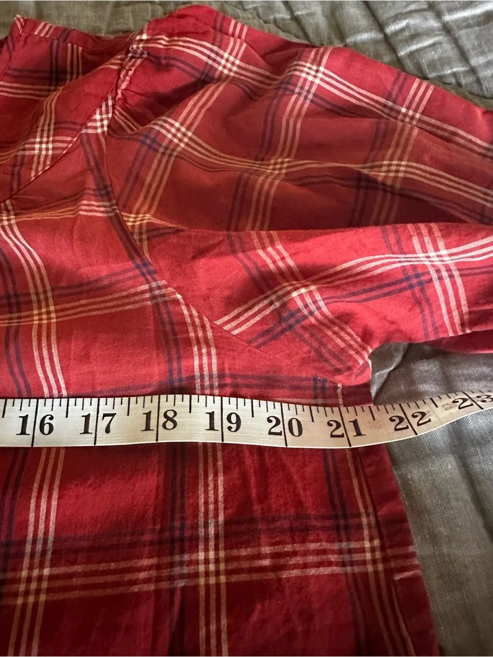 Madewell lightweight red