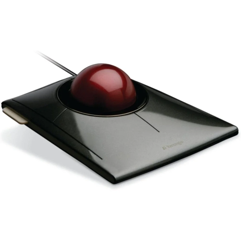Kensington SlimBlade Trackball Mouse K72327U Wired USB Ergonomic‎ Design – Black