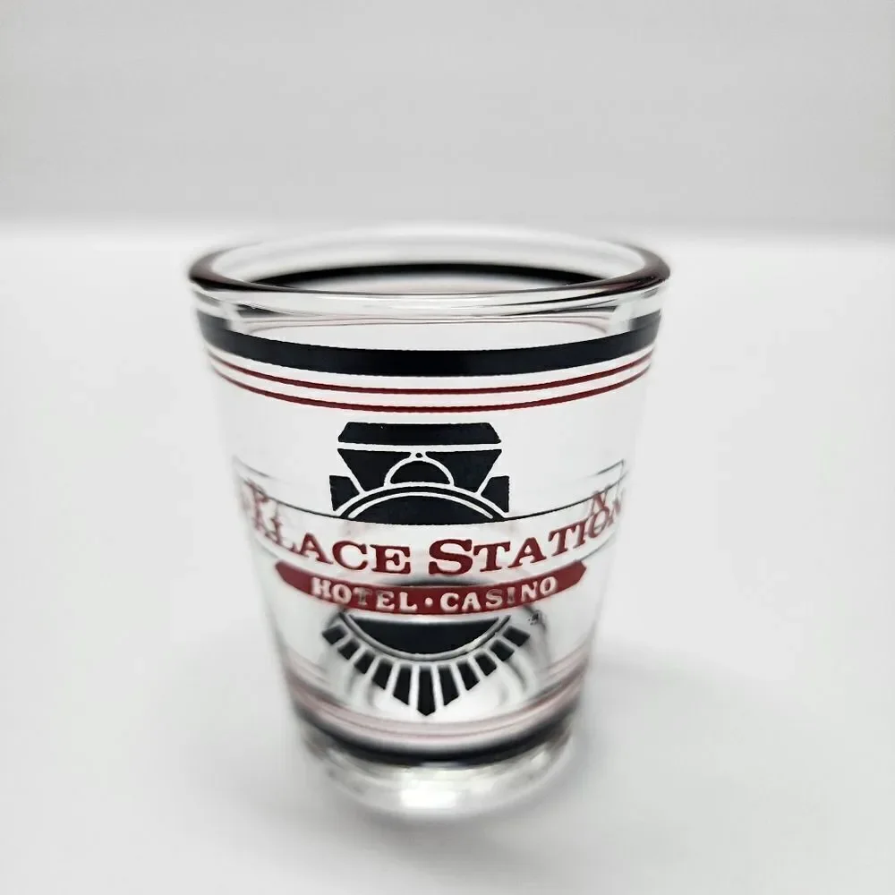 Vintage Palace Station Hotel & Casino Shot Glass