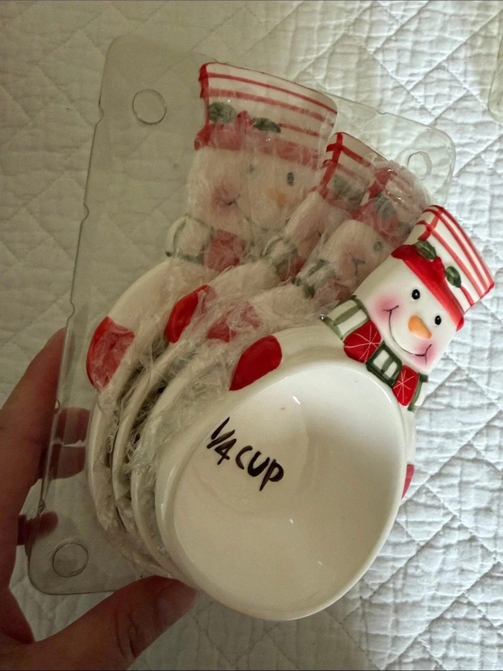 Glittering Goodies festive snowman