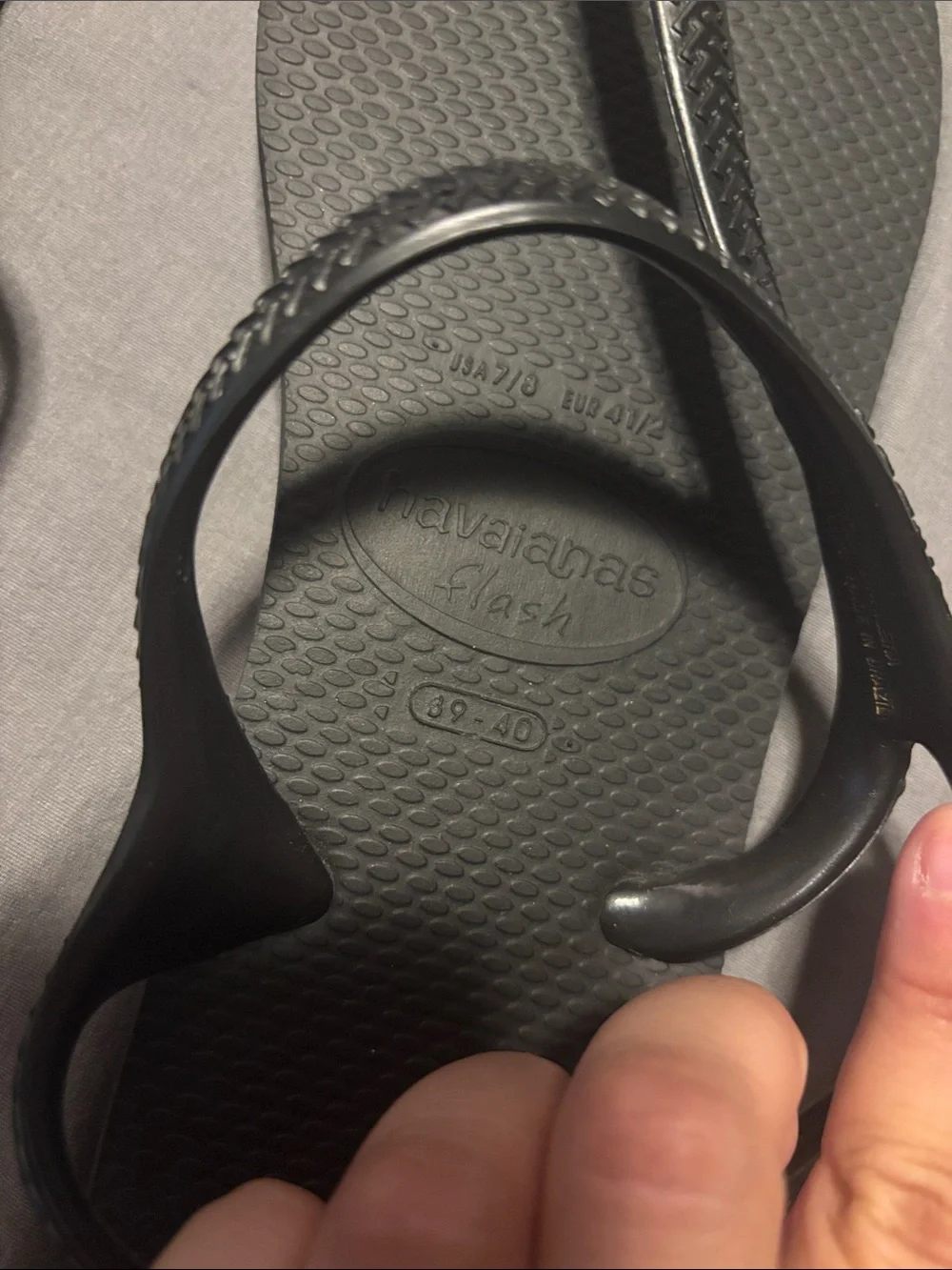 Havaianas sleek black