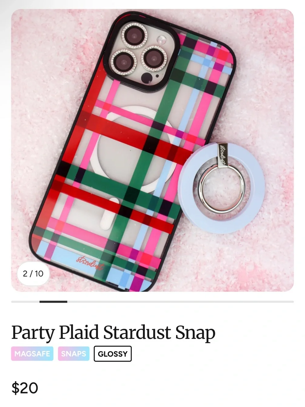 Stardust by Allie finish color phone