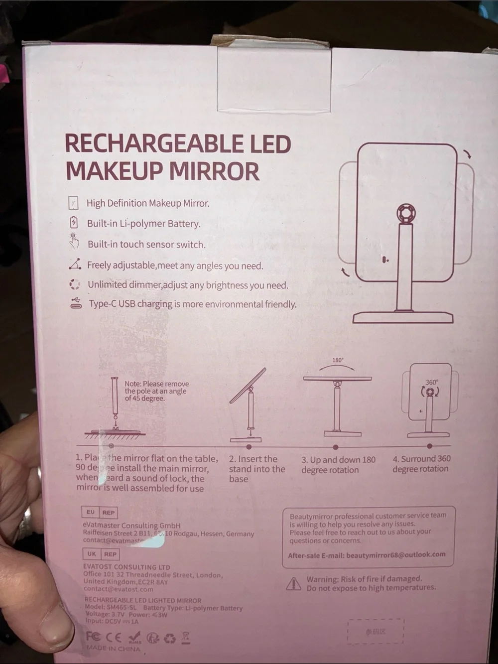 N/A rechargeable led
