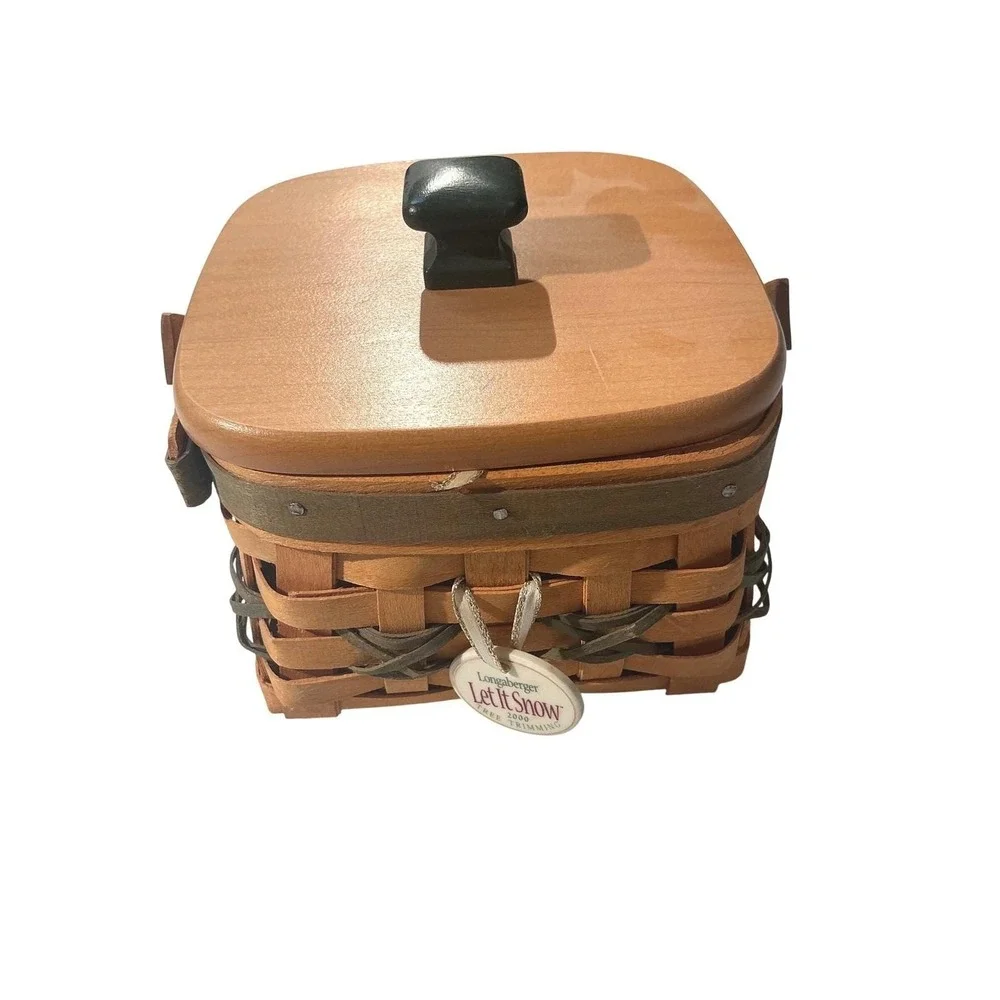 Longaberger handwoven let