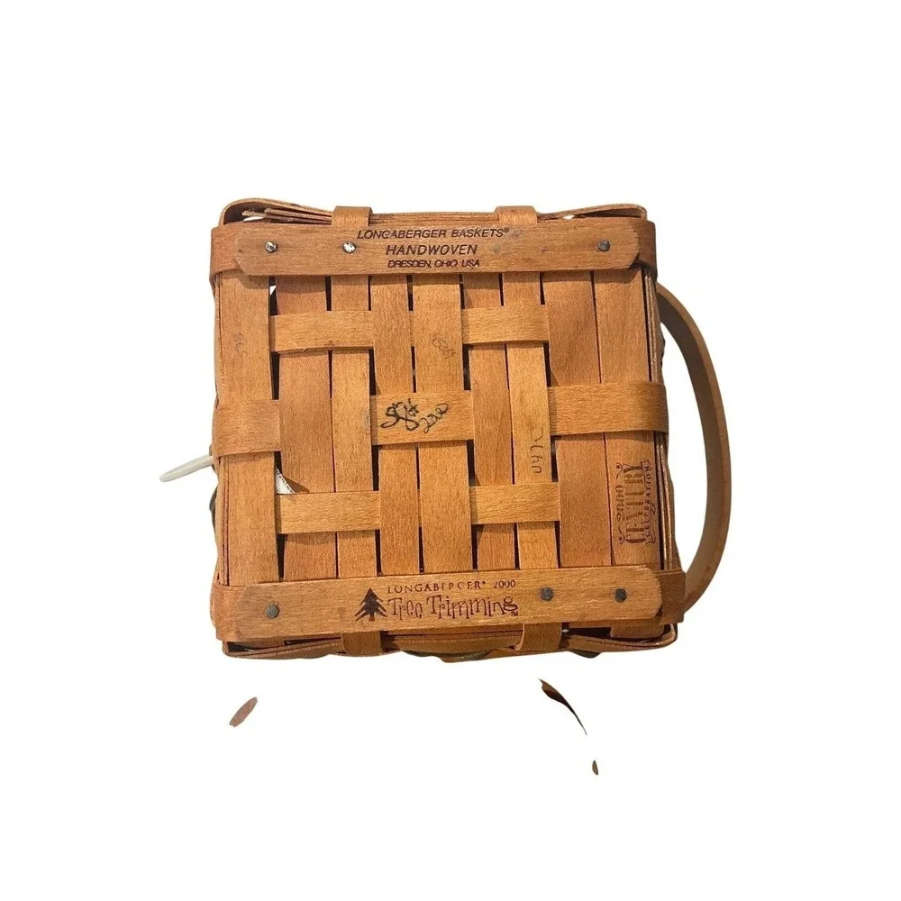 Longaberger handwoven let