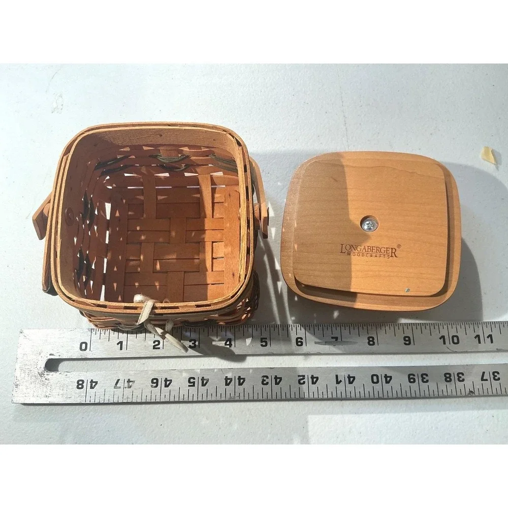 Longaberger handwoven let