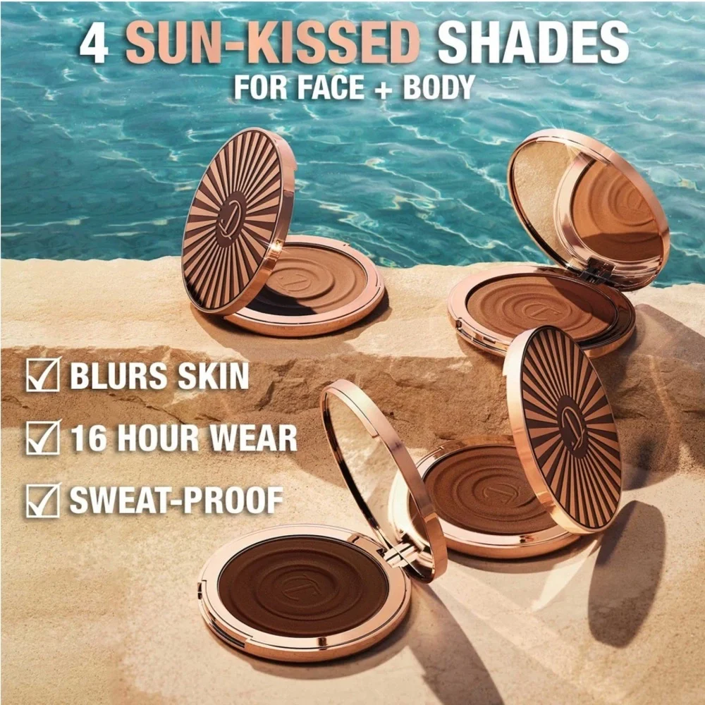 ✨ CHARLOTTE TILBURY Beautiful Skin Sun-Kissed Glow Cream Bronzer - 1 FAIR