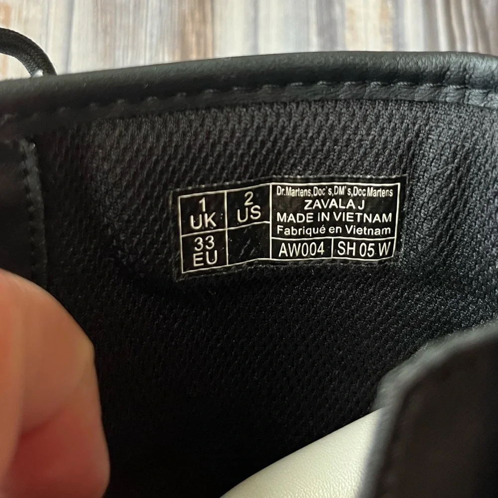 Dr. Martens up inside