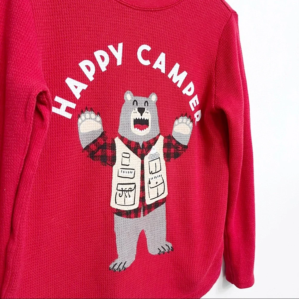 Old Navy red waffle