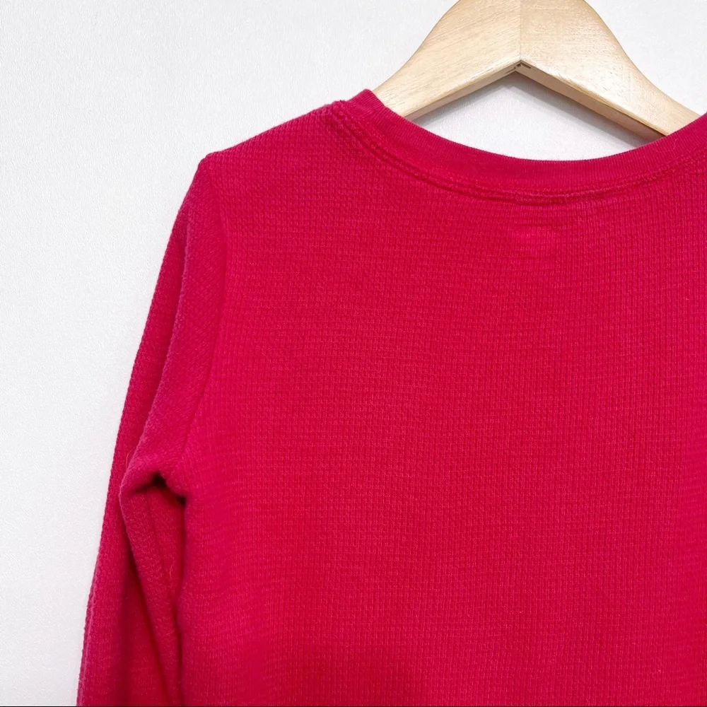 Old Navy red waffle