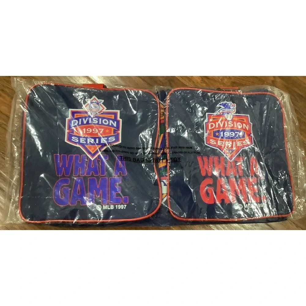 1997 MLB League Championship World Series Gym Duffel Bag 20