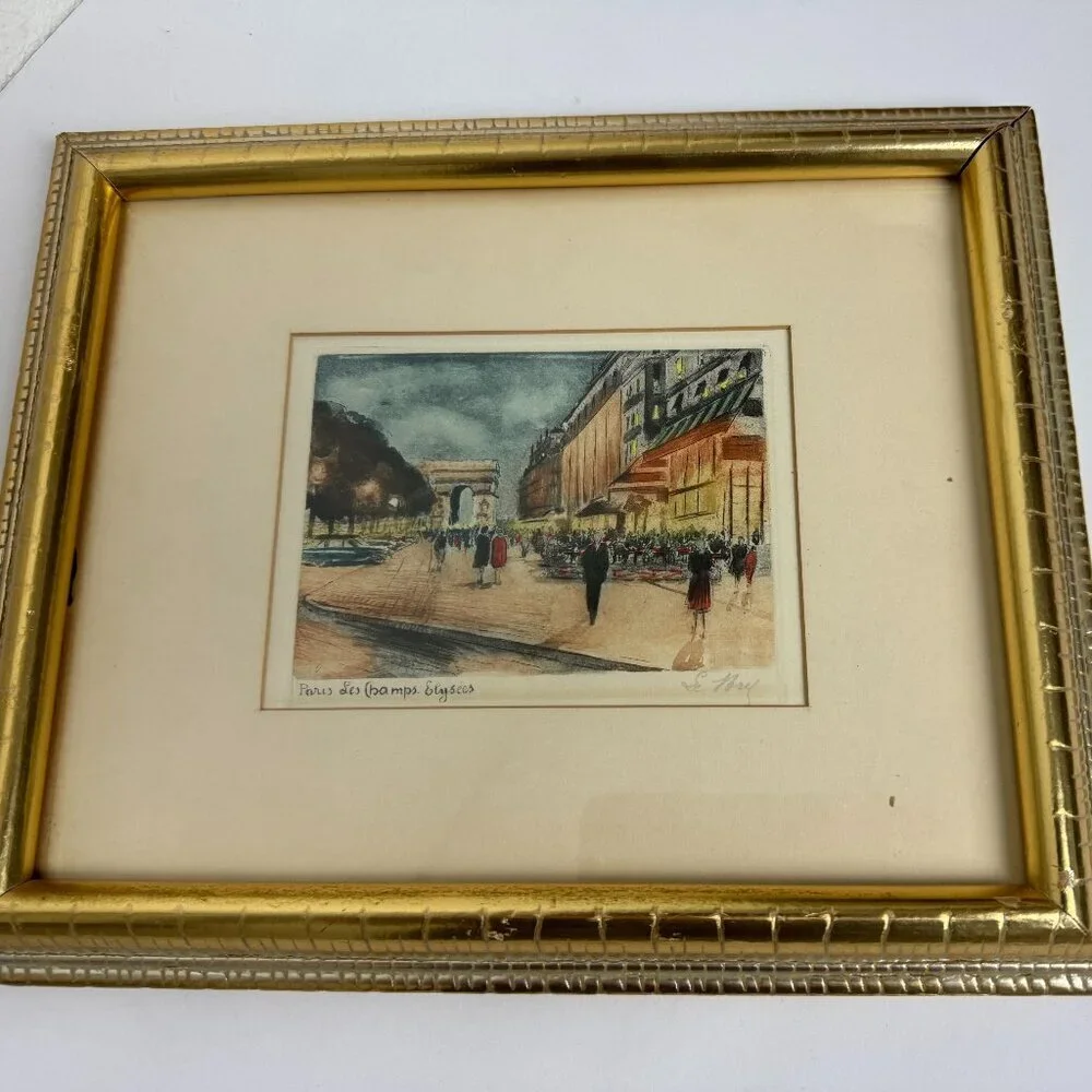 Vintage Watercolor Picture 