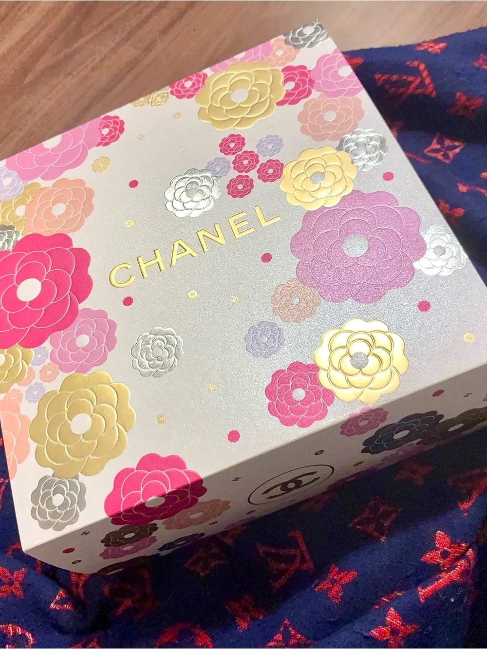 CHANEL metallic collectible