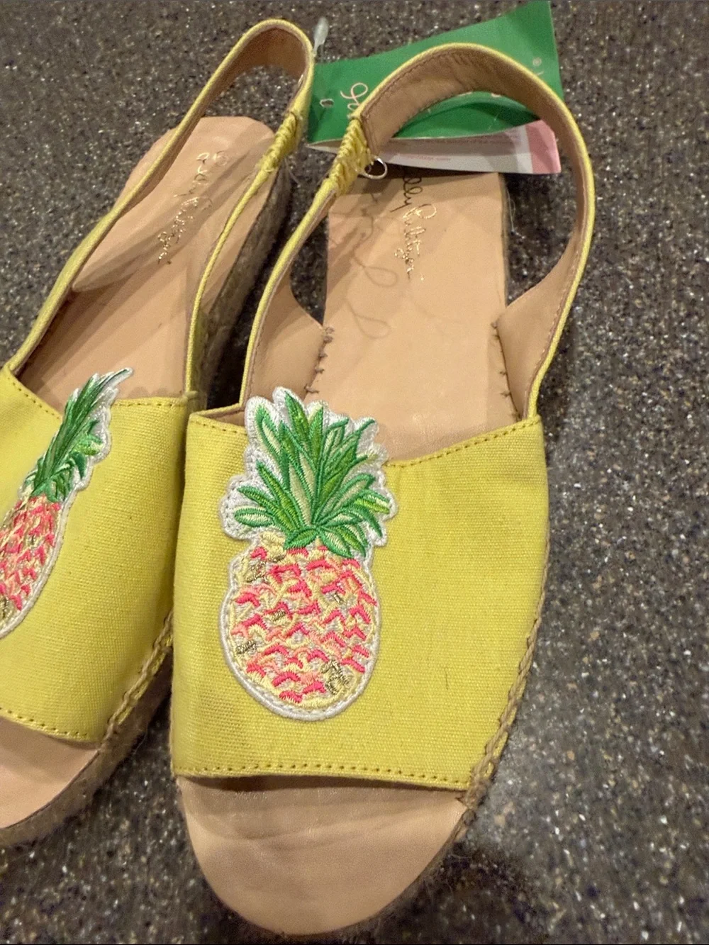 Lilly Pulitzer bright yellow