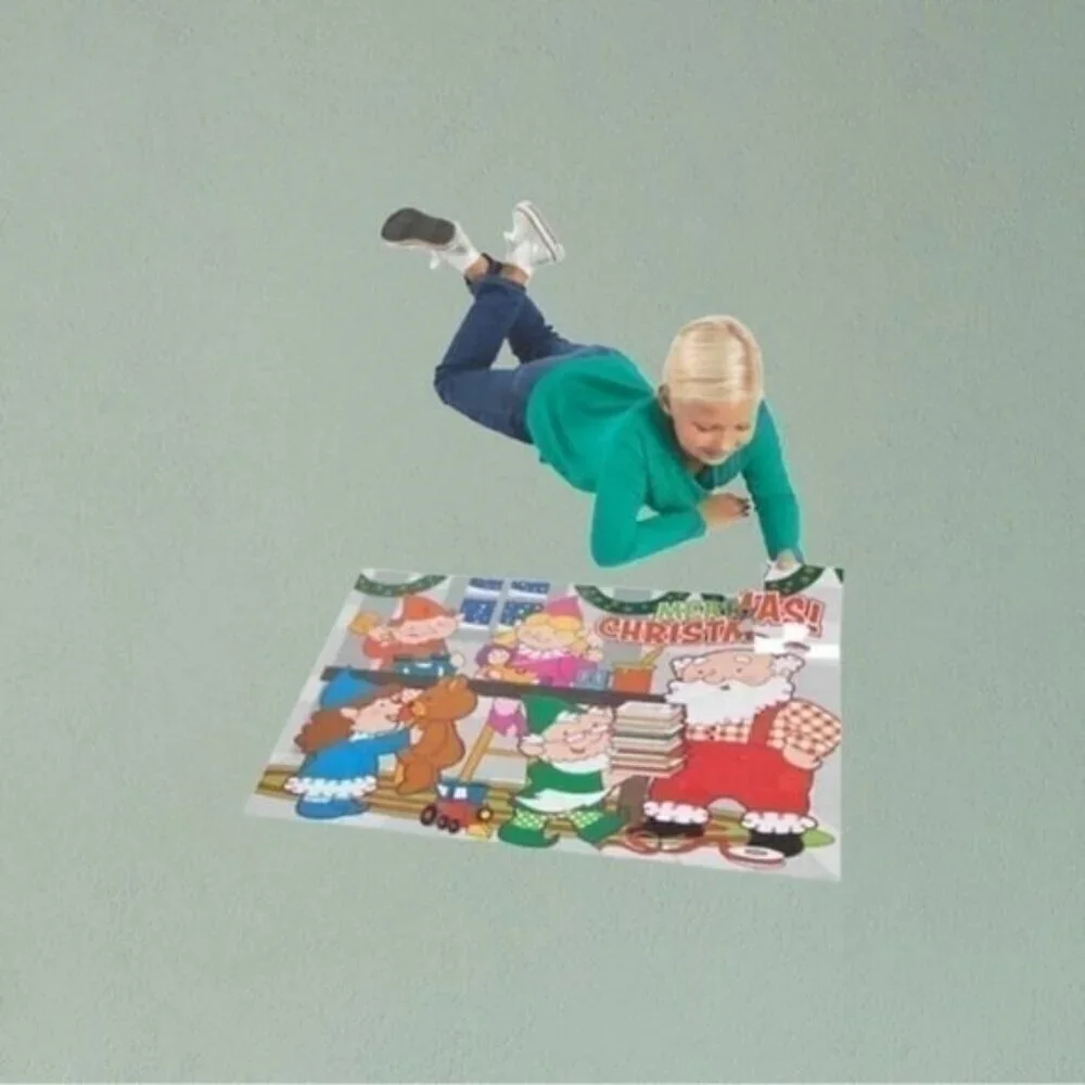 Santa Workshop Jumbo Floor Puzzle