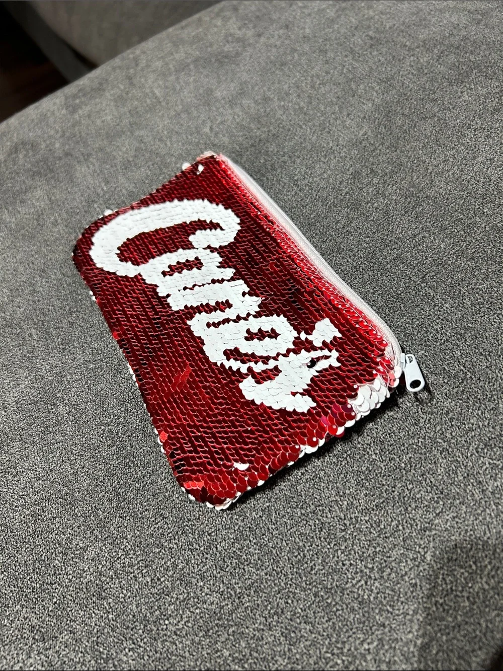 Canes red sequin