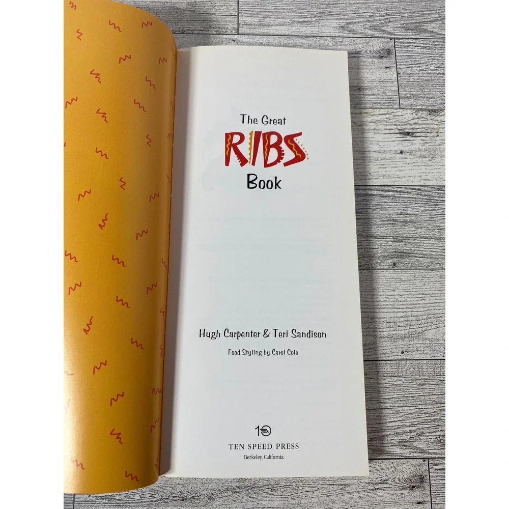 Ten Speed Press great ribs