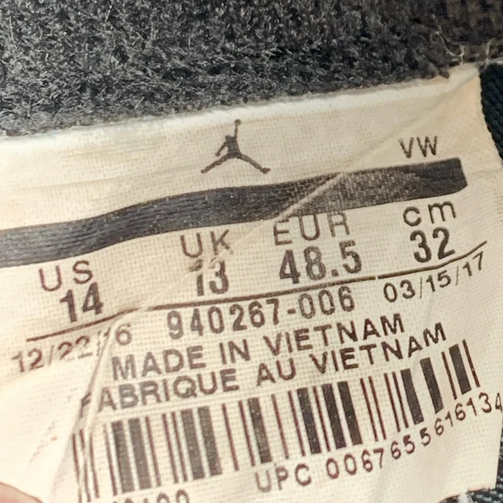 Jordan Fly‎ '89 Lunarlon Trainer Shoes Men’s Sz 14