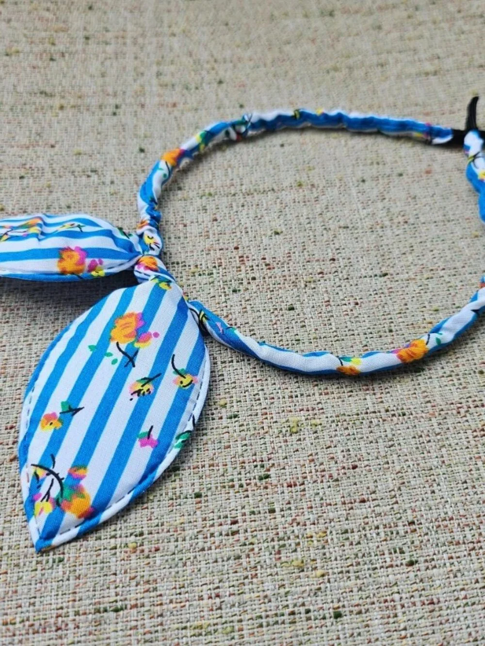 Rabbit Ear Headbands Floral Pattern Cute Cool Girl Bunny Head Band New Unbranded