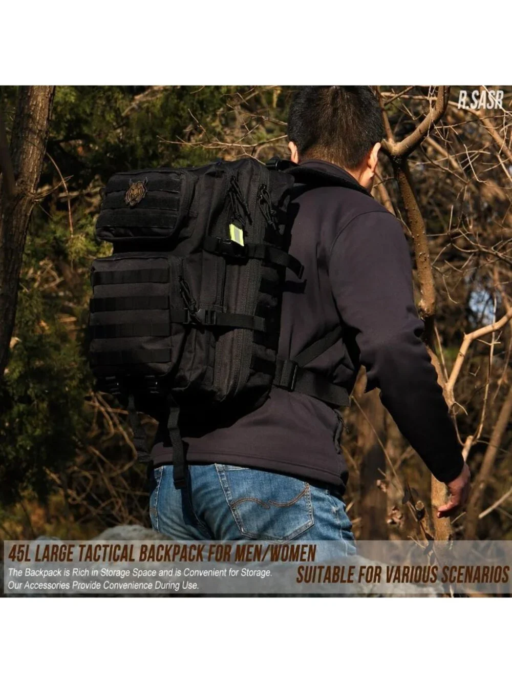 N/A hiking pack withstand