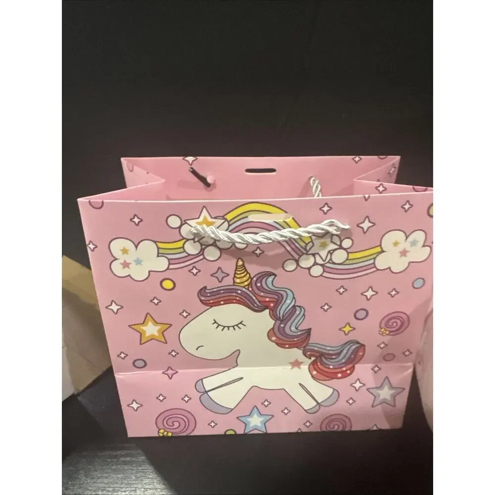 Unicorn Box Hair Accessories Set Hair Ties, Clips &Bow