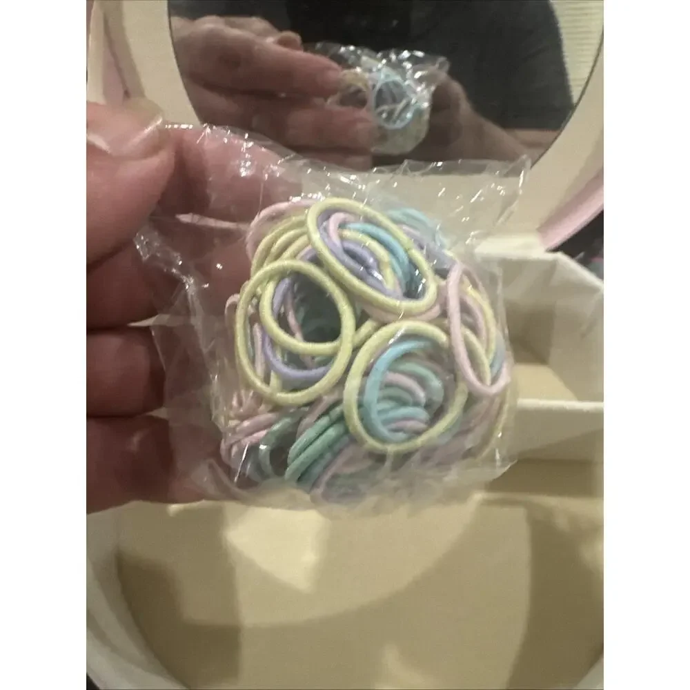 Unicorn Box Hair Accessories Set Hair Ties, Clips &Bow