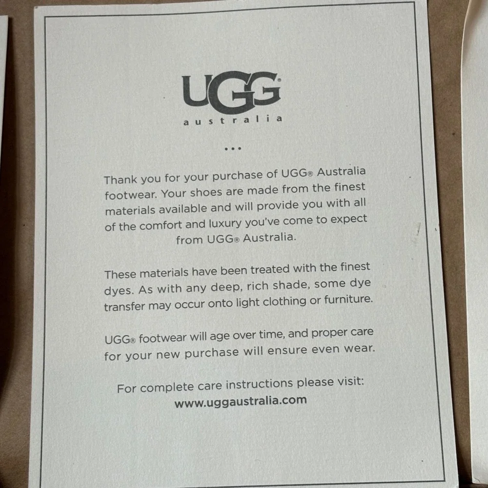 UGG new box