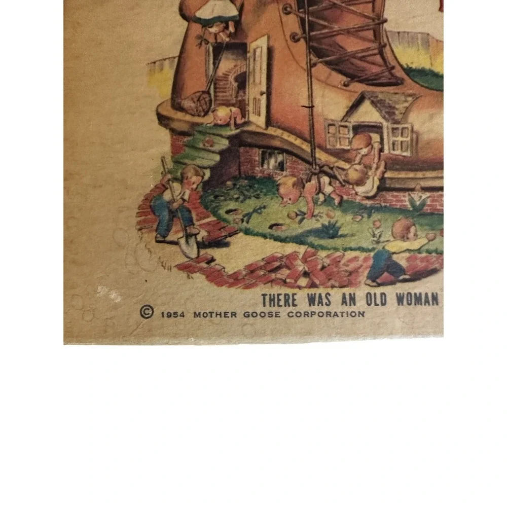 Mother Goose retro black