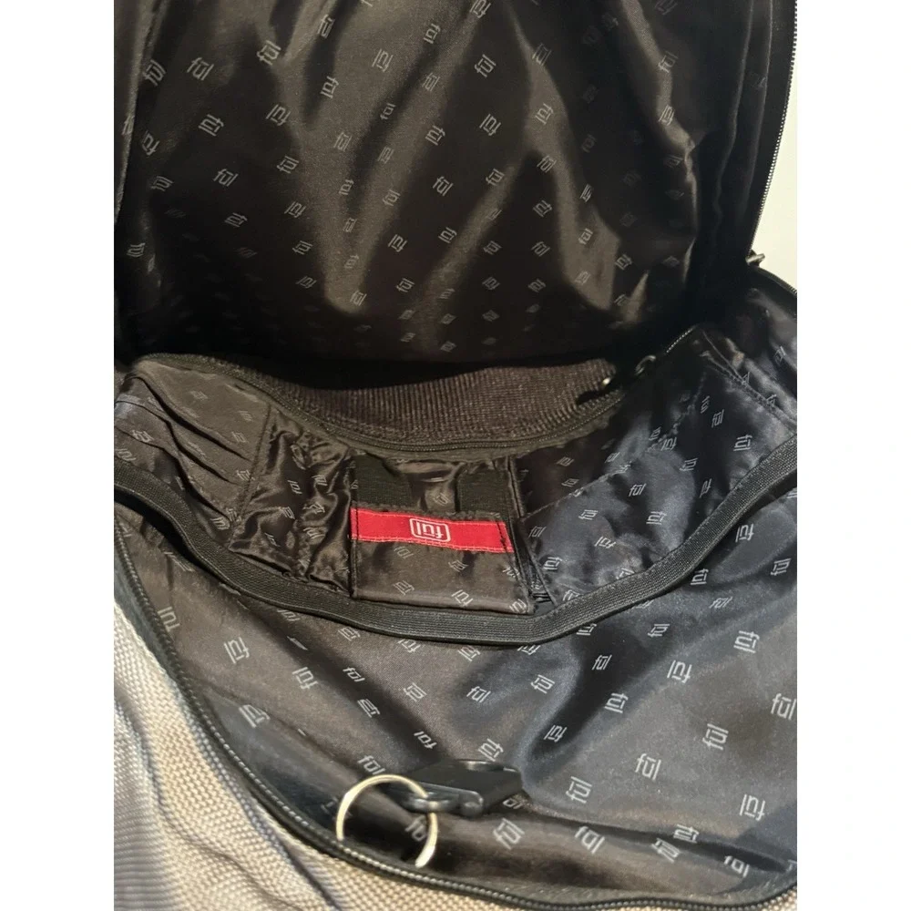 Ful unisex multi-pocket hiking casual laptop backpack book bag gray‎ Purple