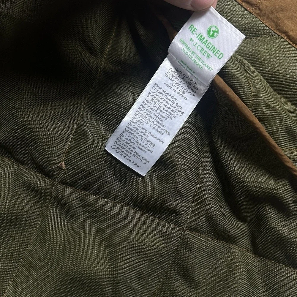 J. Crew crew quilted