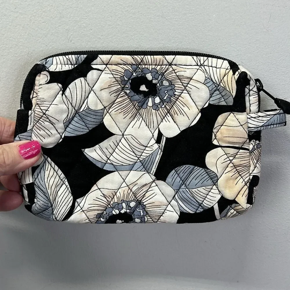 Vera Bradley Camellia Medium Cosmetic Bag