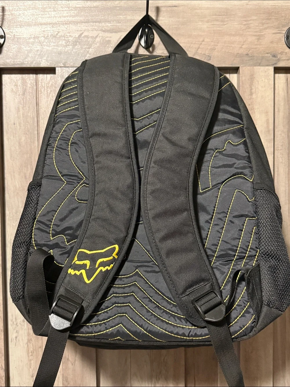 Fox Yellow and Black‎ Graphic Men's Backpack