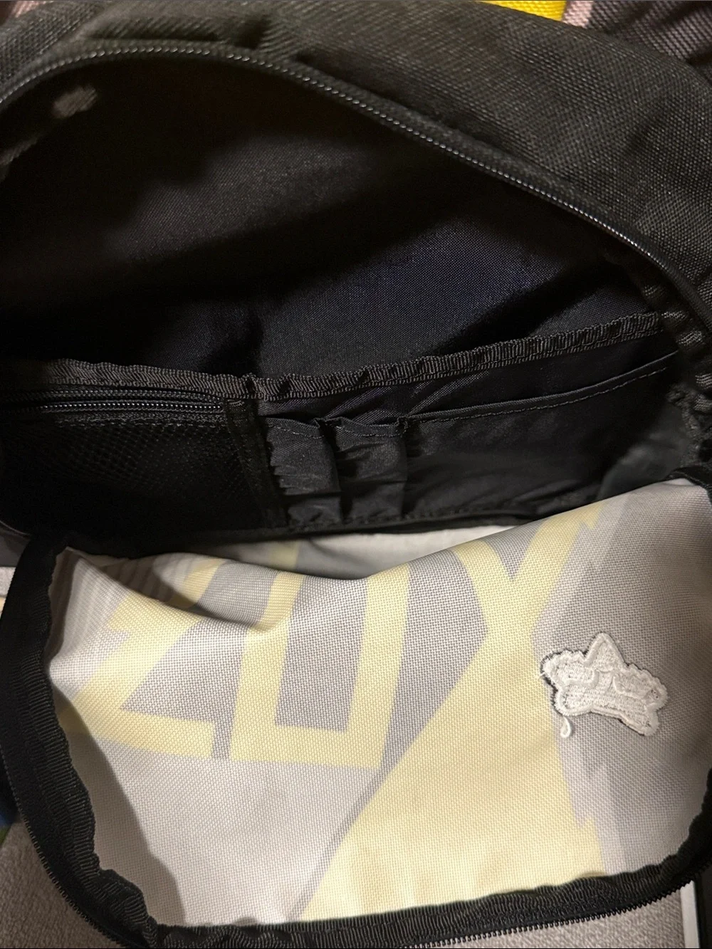 Fox Yellow and Black‎ Graphic Men's Backpack
