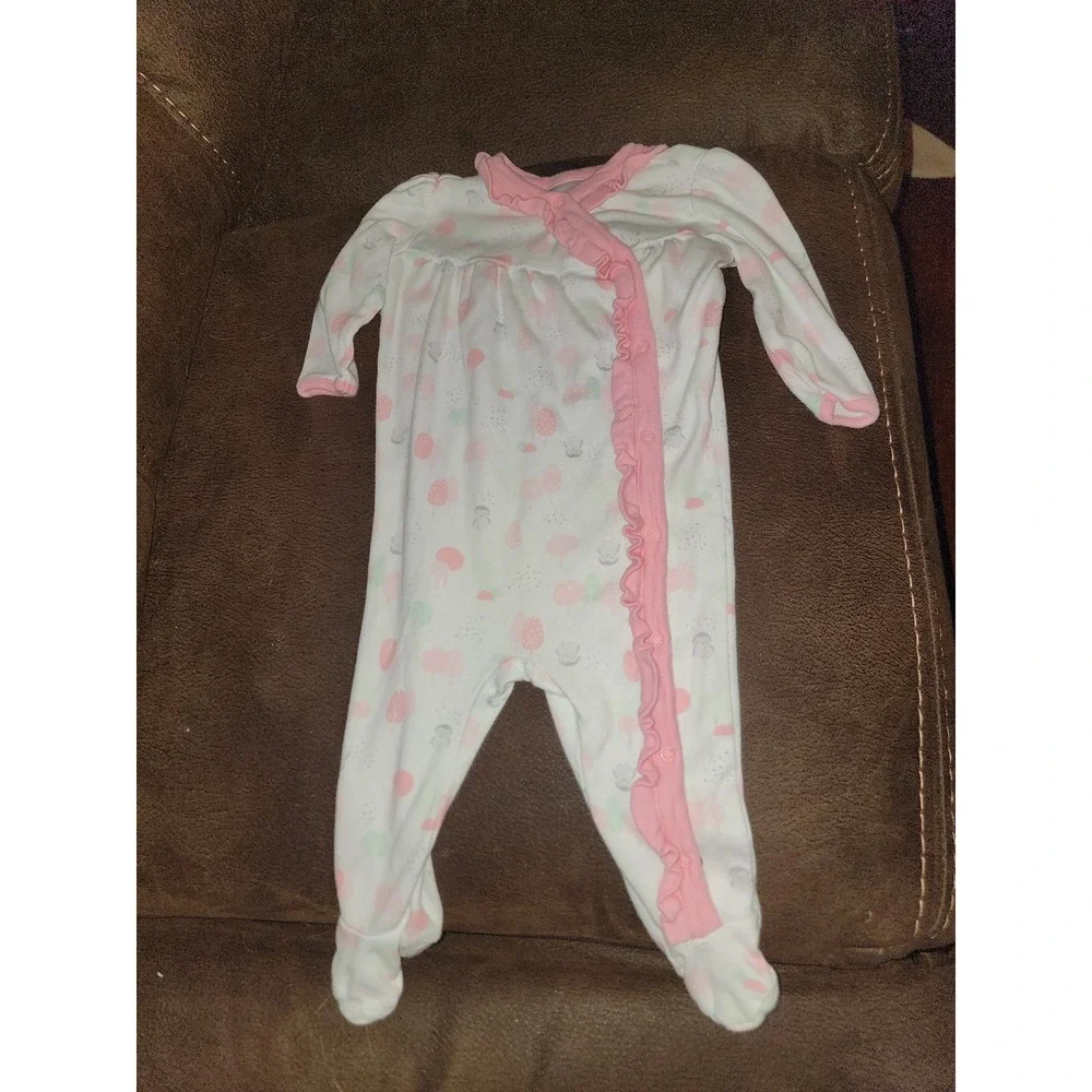 Gymboree outlet layette line sleeper penguins‎ size 6 9 months