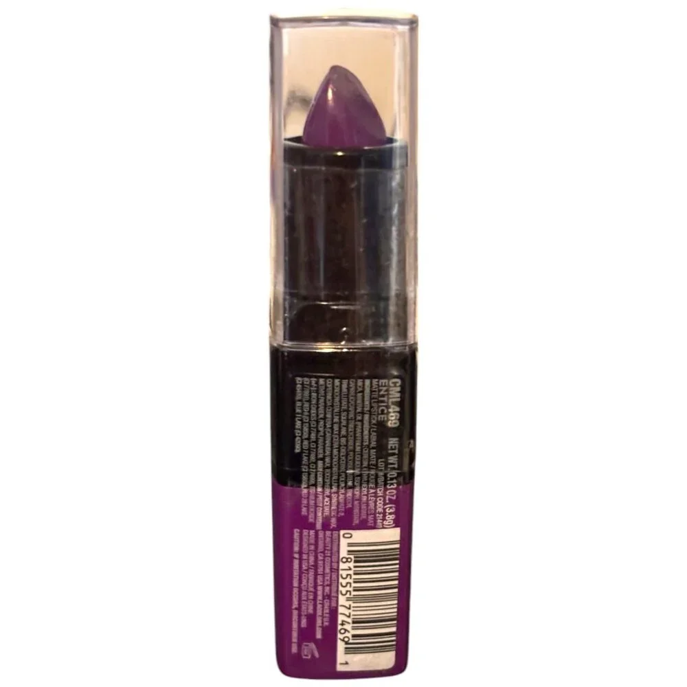 L.A. Colors‎ Matte Lipstick CML469 Entice Sealed- NWOB Purple
