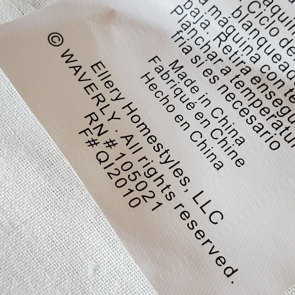 Waverly floral linen