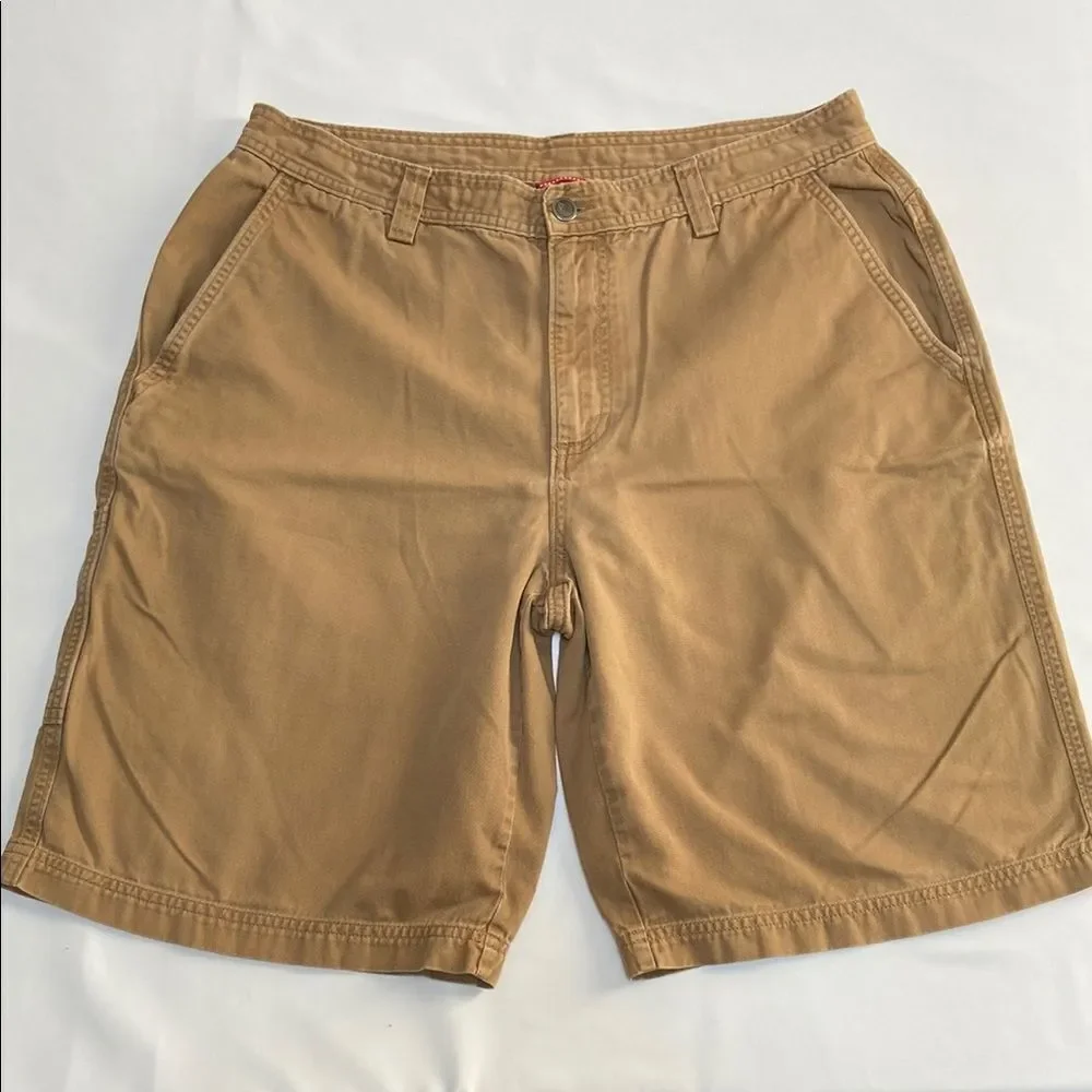 The North Face Tan Flat Front Shorts