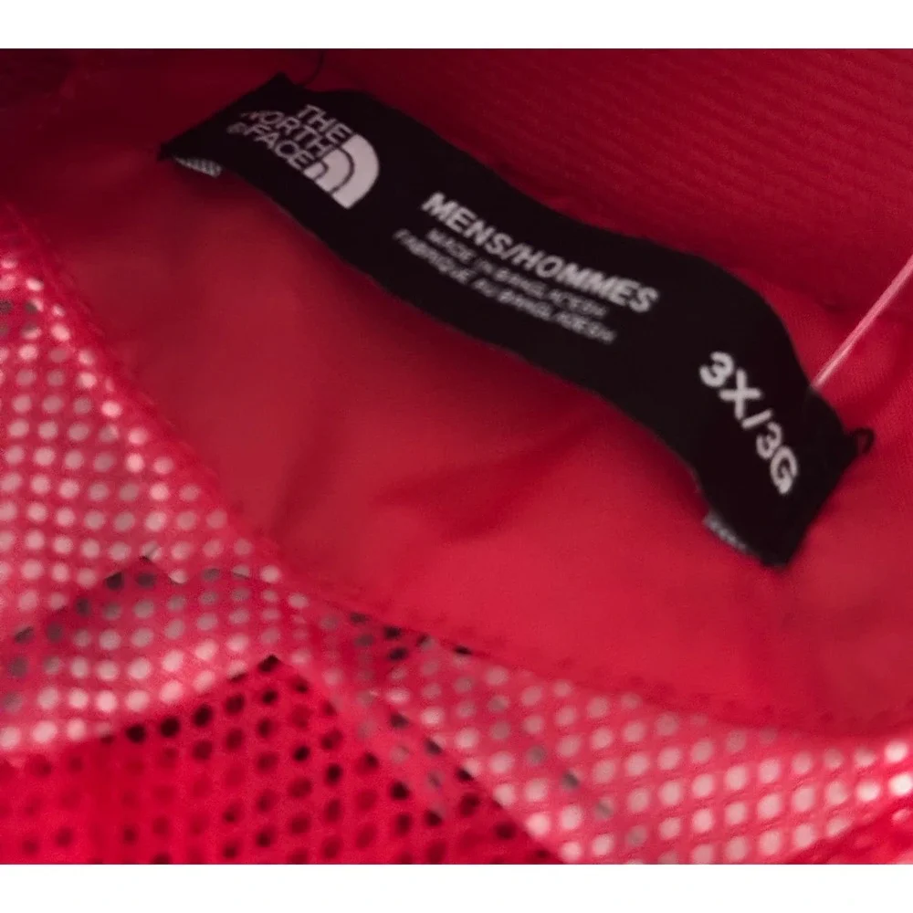 The North Face Resolve 2 Red Jacket Men‎ 3X Hooded Full Zip NWT