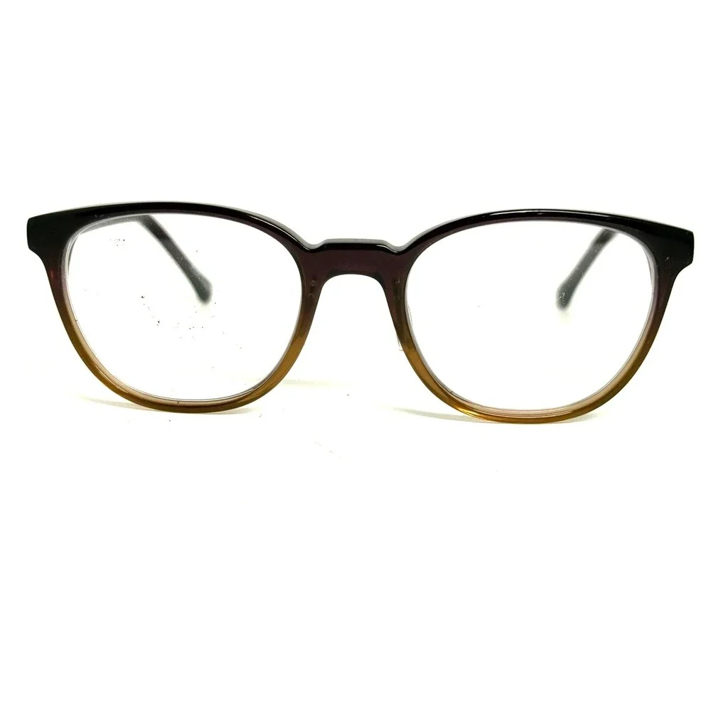 Scott Harris Europa SH-530 C1 Purple Amber Gradient Eyeglass Frames 48-19-140